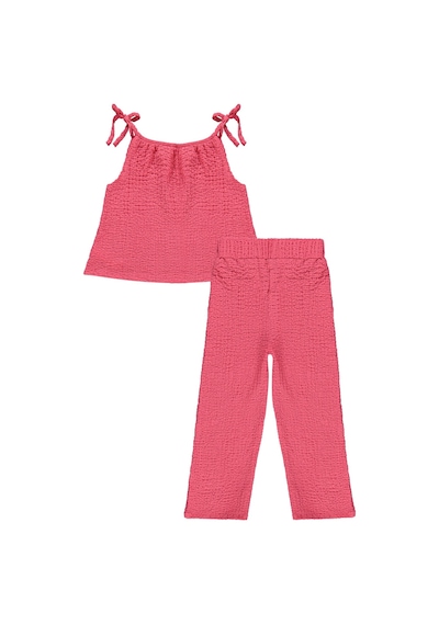 K26y289-1 Civil Girls Fiyoklu 2-5 Yaş Takım - Kırmızı Nar K26y289-1 Civil Girls Fiyoklu 2-5 Yaş Takım - Kırmızı Nar