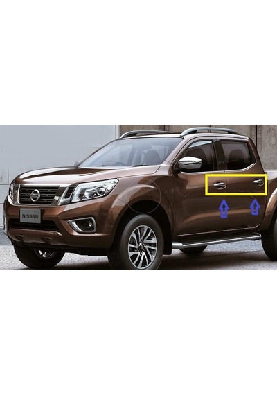 Navara Kapı Kolu Krom 2006 2007 2008 2009 2010 2011 2012 2013