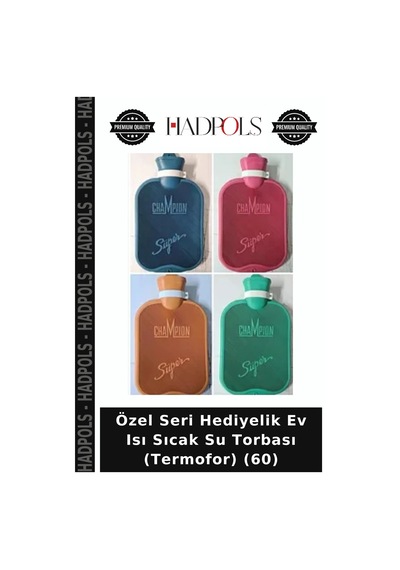 Özel Seri Hediyelik Ev Isı Sıcak Su Torbası Termofor 60 Diğer