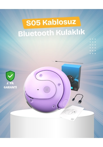S05 Kulak İçi Kulaklık Değiştirilebilir Silikon Uçlu Ergonomik Tasarım Diğer