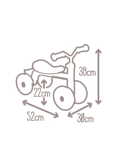 Smoby Rookie 4 Tekerlekli Bingit Bisiklet - Pembe 721405
