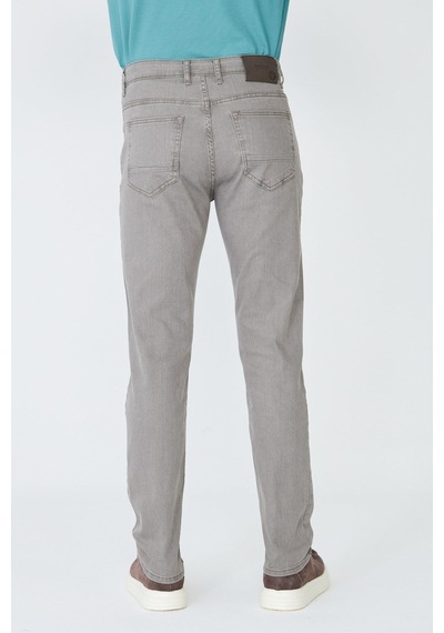 Gri - Haki Erkek Spor Gabardin Pantolon