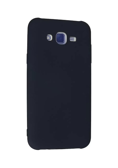 Newface Samsung Galaxy J7 Kılıf Nano İçi Kadife Silikon - Lacivert