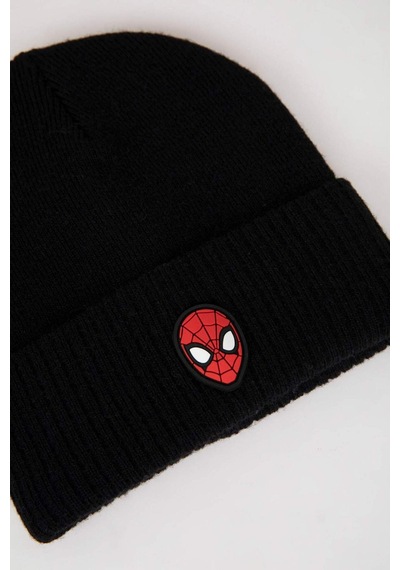 Defacto Erkek Çocuk Marvel Spiderman Triko Bere C8639a824wnbk27 Siyah Defacto Erkek Çocuk Marvel Spiderman Triko Bere C8639a824wnbk27 Siyah