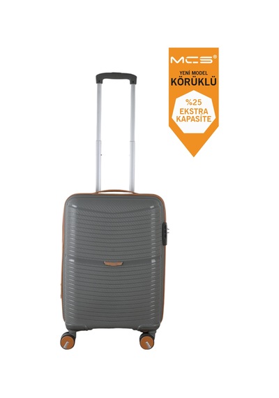 Mçs Group V379 Aura Y.üretim Pp Valiz Gri/hardal