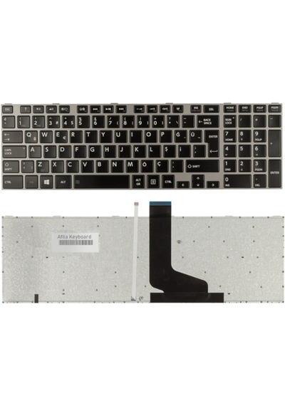 Toshiba Uyumlu 9Z.N7Usu.B01 L850D Klavye Siyah Tr / Işıklı - 543185403