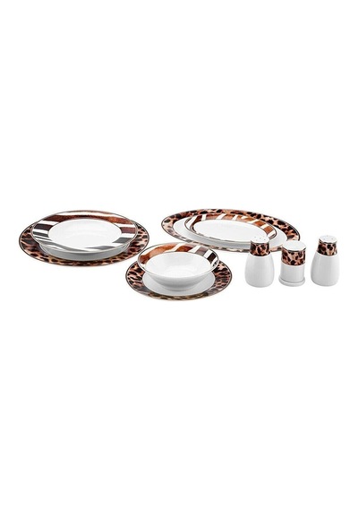 Karaca  Elegance Bone Grove 56 Parça 12 Kişilik Yemek Takımı