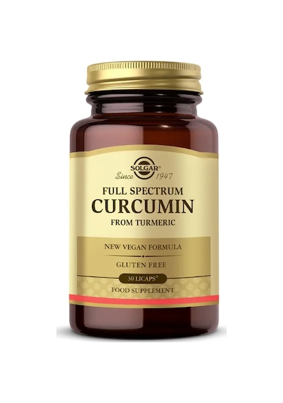 Solgar Curcumin Food Supplement 30 Kapsül