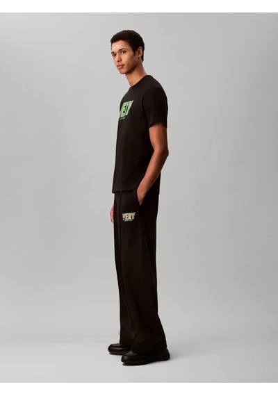 Calvin Klein Premıum Fleece Logo, Ub1 Siyah Erkek Eşofman Altı