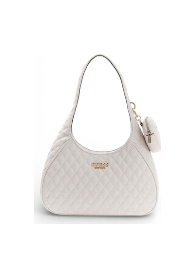 Guess Atabey Hobo Kadın Beyaz Omuz Çantası Hwqg9894010-off Beyaz