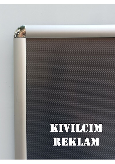 5 Adet B2 - 50x70 Cm Alüminyum Açılır Kapanır Rondo Çerçeve 50 70