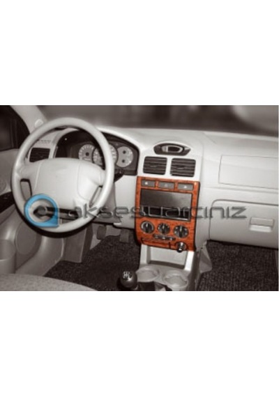 Meriç® Kia Rio Ön Torpido Kaplama 6 Parça 2002-2005 (530156618)