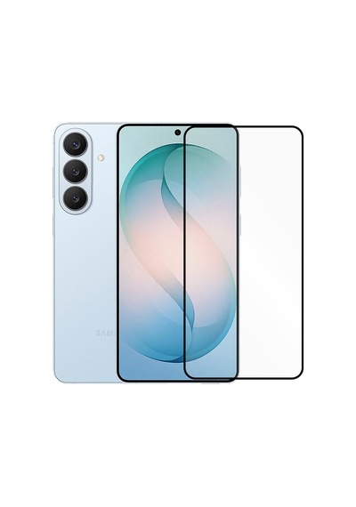 Microcase Samsung Uyumlu S26 Plus Tam Kaplayan Çerçeveli Tempered Ekran Koruyucu -al3276