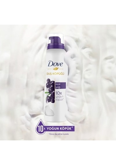 Ferahlatan Duş Köpüğü 200ml, Açai Yağı İle Zenginleştirilmiş Acai Üzümü