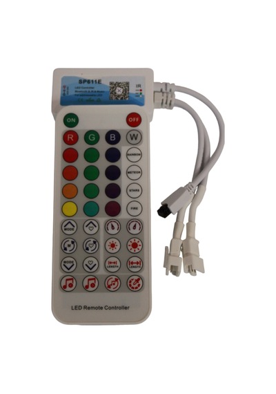 Sp611e Adreslenebilir Argb Pixel Led Kontrolcü Bluetooth Müzik Denetleyicisi Ws2811-ws2812