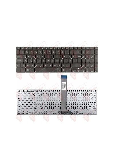 Asus Uyumlu Aexj9u00010, Aexj9u00110, Aexj9a00010, Aexj9a00110 Klavye Tuş Takımı Tuş Seti Siyah Türkçe