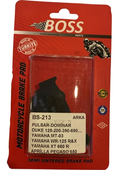 Yamaha Mt-03 Arka Fren Balatası Bs-213
