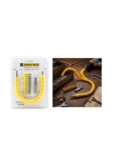 Emka Max 5347 Akrobat Tornavida Seti 12 Adet 4-5-6-ph1-ph2-ph3-pz1-pz2-pz3-ad
