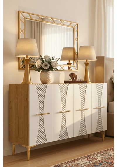 Ka1232db Slım120 Konsol, Kahve Köşesi Ve Tv Sehpası, Çok Amaçlı Dolap Safirmeşe - Beyaz 120cm Ka1232db Slım120 Konsol, Kahve Köşesi Ve Tv Sehpası, Çok Amaçlı Dolap Safirmeşe - Beyaz 120cm