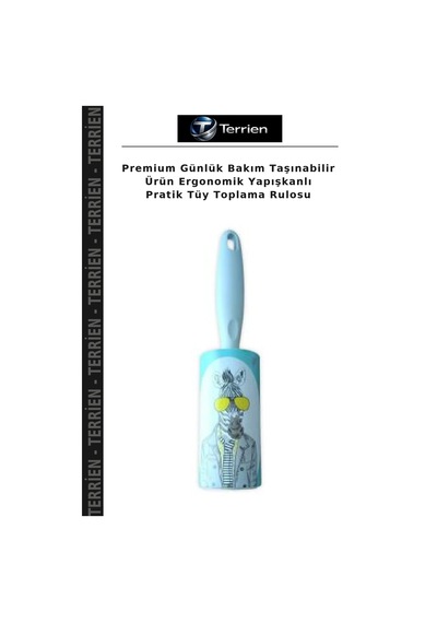 Premium Günlük Bakım Taşınabilir Ürün Ergonomik Yapışkanlı Pratik Tüy Toplama Rulosu
