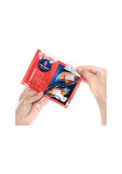 20 li paket (10 çift) el-isitici -12-saat -yapışkansız Kırmızı - Mavi