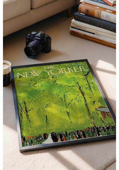 The New Yorker Çerçeveli Tablo June 7 1958