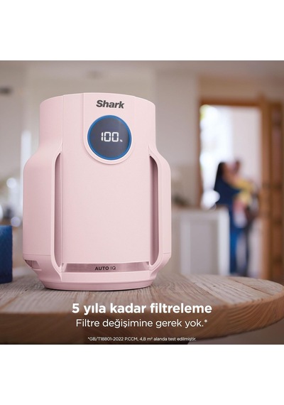 Shark Neverchange5 Compact Pro Hava Temizleyici - Rose Hp072eupk Çok Renkli