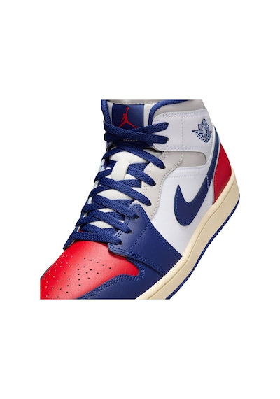 Nike Air Jordan 1 Mid Erkek Basketbol Ayakkabısı Dq8426-102 Çok Renkli
