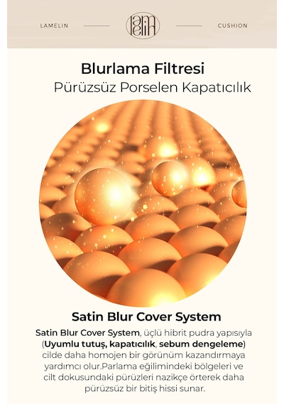 Nemlendirici Etkili Cushion Fondöten Camellia Air Fit Cushion No 21 Diğer