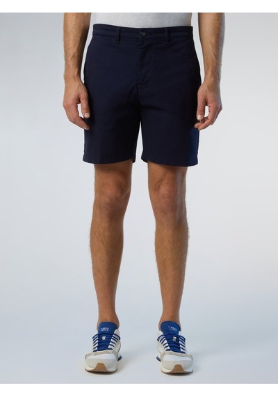 North Sails Star Regular Fit Chino Erkek Şort-33511 Lacivert