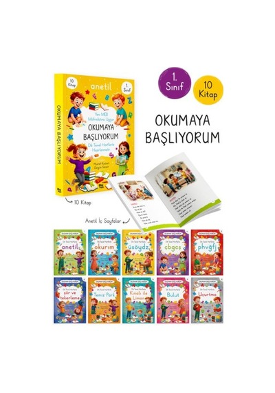 Okumaya Başlıyorum Anetil 10 - Rjcı-727721