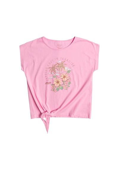 Roxy Roxy Pura Playa B Unisex Çocuk Pembe Tişört 22614 Pembe
