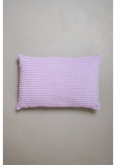 Peraluna Free Pıllow %100 Organik Pamuk Triko Yastık Kılıfı 60x40 Cm Lila - Lila