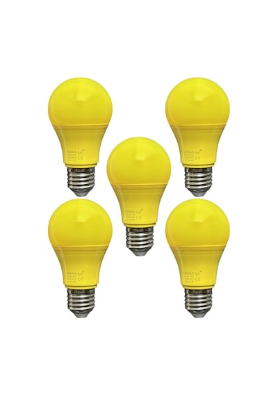 5 Adet Osaka 10w Sarı Işık E27 Duylu Kalın Duy Led Ampul