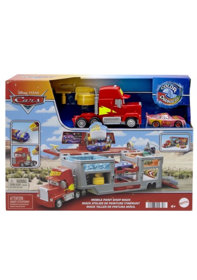 Cars Mack Tır Renk Değişimi Eğlencesi Oyun Seti HPD82