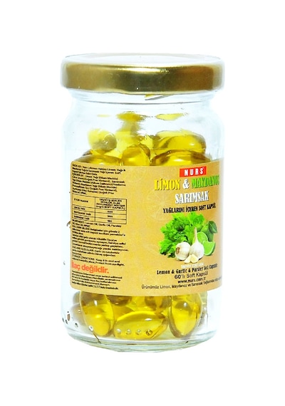 Nurs Limon Maydanoz Sarımsak Kürü 60 Kapsül