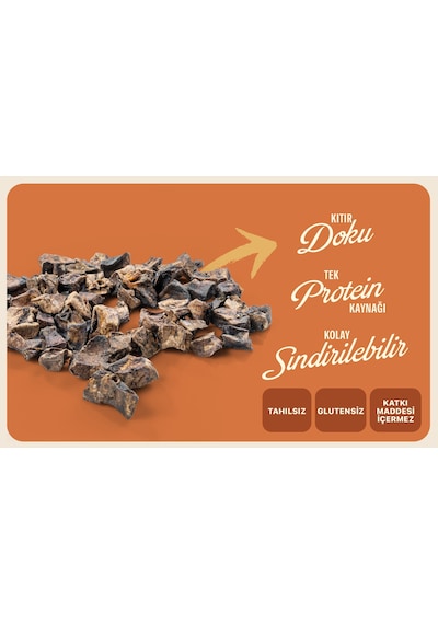 Baffs Naturals Kuzu Küp Ciğer Doğal Köpek Ödül Maması 100 G