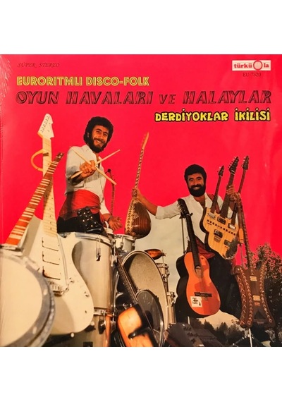 Derdiyoklar İkilisi - Oyun Havaları Ve Halaylat Lp Plak