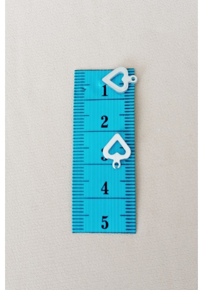 Oya Abiye Bileklik Kolye Pleksi Metalik Plastik Pul Gümüş Renk 8 Gram 100 Adet - Bnc511