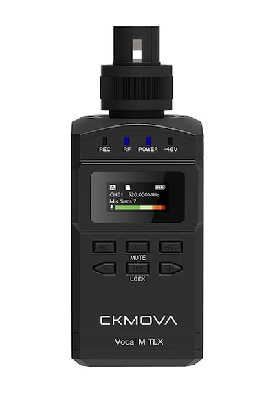 Ckmova Vocal M V3 UHF Çift Kanallı Mikrofon Sistemi ve Kaydedici
