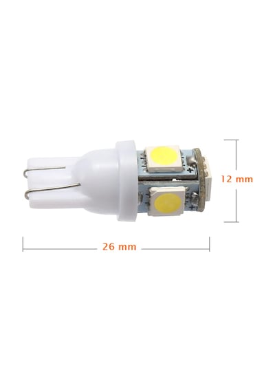 Space Dekoratif Led Ampul T10-2X5 Smd Led Mavi 12V/Laam118-2-12