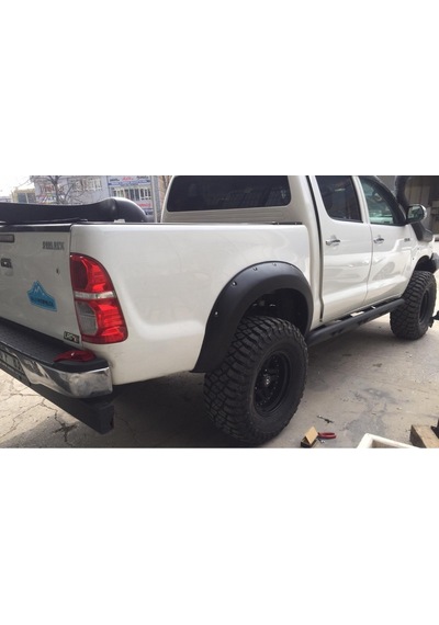 Ducki Toyota Uyumlu Hilux Vigo 2012-2015 Offroad Dodik Abs Plastik