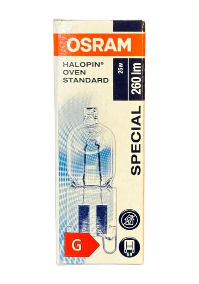 Osram Halopin Oven 25w G9 Halojen Fırın Ampulü, 2700k Sarı Işık