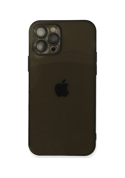 Apple Uyumlu iPhone 12 Pro Uyumlu Kılıf Fly Lens Silikon - Siyah