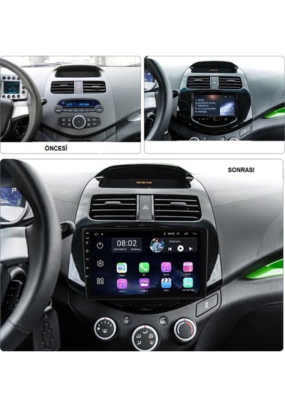 Chevrolet Spark 2014+ Uyumlu Multimedya Navigasyon Usb Kamera Carplayer