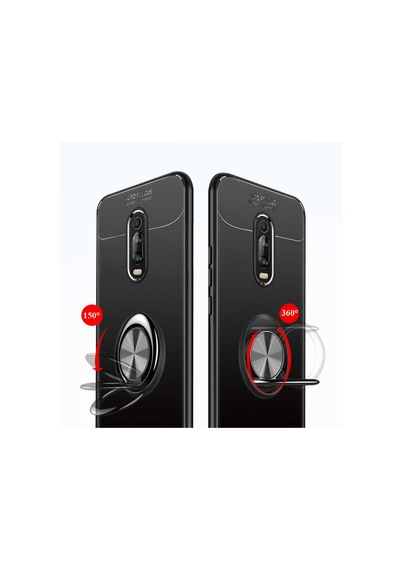 Xiaomi Mi 9t Kılıf Zore Ravel Silikon Kapak Kırmızı