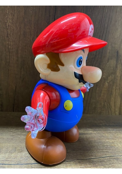 Oyuncak Dans Eden Süpermario Figür Oyuncak Işıklı Sesli Dans Eden Super Mario Figür
