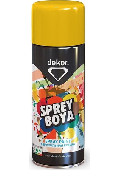 Taksi Sarısı Sprey Boya 676 Taksi Sarısı