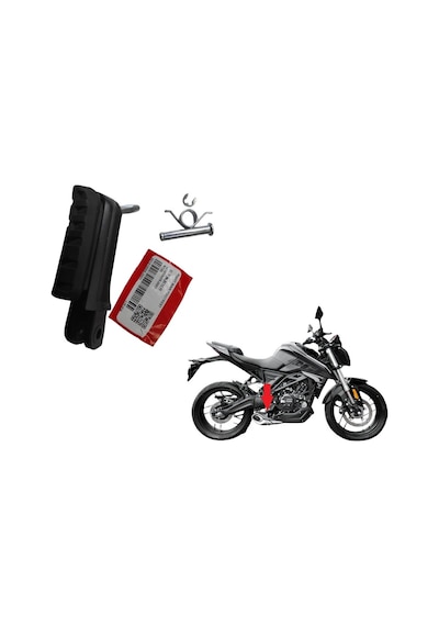 Voge R125 Sürücü Basamak Sağ 501610005-0001 Basamak Lastiği