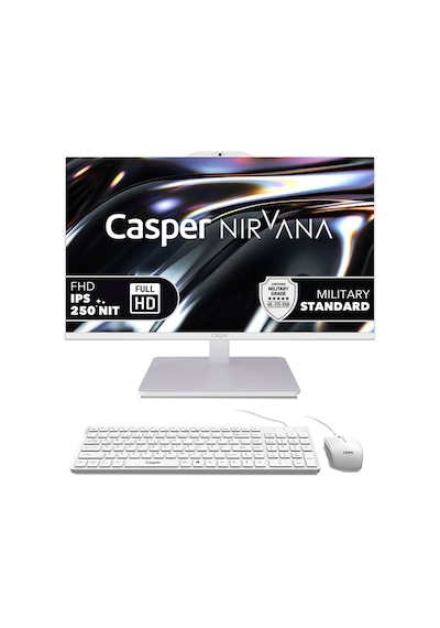 Casper Nirvana  A80.1342-BV00A-V-B  i5-13420H 16 GB  500 GB NVME SSD W11H AIO Masaüstü Bilgisayar